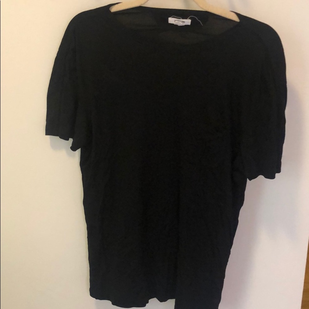 Helmut Lang black, pocket tee